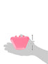 Pureline Hot Pink Oralcare Denture Container for Soaking Complete Upper & Lower