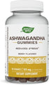 Nature's Way Ashwagandha Gummies, Reduce Stress with Adaptogenic Herb*, 125 mg Per 2-gummy Serving, Berry Flavored, 90 Gummies (Packaging May Vary)