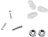 Yosoo 1000Pcs Eyeglass Sunglass Repair Kit, Nose Pads, Screws, Screwdriver, Tiny Micro Screws Nuts Assortment