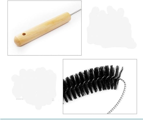 Dryer Cleaner Vent Brush - Flexible 70cm or 75cm Long Dryer Vent & Refrigerator Coil Cleaning Brush (Short Brush)