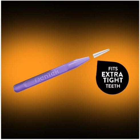 Dentek Slim Brush Deep Clean Tight Teeth, 32 Count (6 Pack)