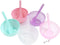 AKOAK Facial Mask Mixing Bowl + Spoon, Reusable Color Mixing Bowl for Facial Masks, 10 Pieces