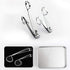 Nail Clippers, EZ Grip Nail Clipper Set, Carbon Steel Fingernail and Toenail Clippers for Seniors, Set of 2