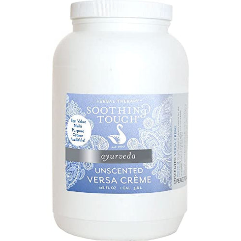 Soothing Touch 1 Unscented Versa Creme, Enhanced Skin Respiration for Face And Body, Maximum Moisture, Repair