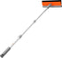 eazer 46'' Professional Window Cleaner Tool, 2-in-1 Rotatable Squeegee with 20''-46'' Extension Pole for Window Washing