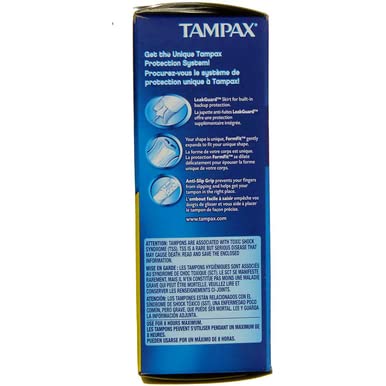 Pack 3 Tampax Cardboard Regular