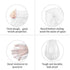 Magesh 4 200 Counts Small Trash Bags, Gallon Trash Bag/Small Garbage Bags, Strong Wastebasket Liners for Bathroom
