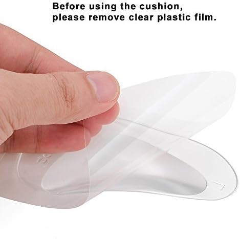 Dr. Foot's Arch Support Shoe Insoles for Flat Feet, Gel Arch Inserts for Plantar Fasciitis, 2 Pairs