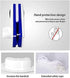 Double Sided Window Cleaner, Magnetic Wiper Cleaning Tool for High-Rise Windows, Thickness 5mm-7mm (Blue)