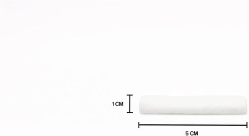 Hwa Essentials 10 Pack 5 cm 1 cm (2 0.25 Cotton Wick Refills for Nasal Inhalers x in x in) - Unscented, Absorbent