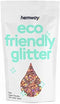 Hemway 100g Biodegradable Glitter, Eco-Friendly Rose Gold Holographic Sparkle for Face, Body, Hair, Craft Makeup