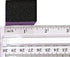 PrettyClaw 40pc Mini Disposable Nail Buffer Blocks, 80/80 Black Grit, Purple Buffing Sanding Nail File