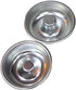 tyoungg 2 Pieces Assorted Size Metal Donut Bath Bomb Molds for Unique Homemade or Business Bath Bombs