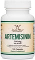 Double Wood Artemisinin (Sweet Wormwood Cleanse) 200mg, 120 Vegan Capsules (Two Month Supply) Non-GMO, Gluten Free