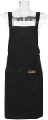 Professional Hairdresser Apron, Waterproof Stylist Tool for Hairdressing, Coloring, Shampoo, Haircuts - Black