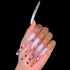 Yimart 100pcs Extra Long Curve Nail Tip, White/Clear/Natural, UV Gel French Acrylic False Nail Art