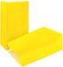 KEYYOOMY Mini Yellow Paper Bags, 24 CT Small Party Favor Goodie Bags, Paper Lunch Bag (3.5 X 2.4 X 7.1 In)