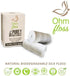 Ohm Earth’s Ohm Floss Refill, Natural Biodegradable Silk Dental Floss for Bamboo/Steel Holder, 110 yds/100m (2-Pack)