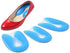U-Shaped Silicon Gel Spur Heel Cup Pads for Plantar Fasciitis Pain Relief, Middle Cushion Support