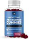 Night Time Fat Burner Gummies, Sleep Support & Weight Loss Supplement, 60ct for Men & Women
