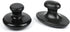 2 Pcs Long Mushroom Shaped Massage Stones Natural Bian Stone Hot Rock for Spa