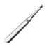 Professional Silver Stainless Steel Finger Cuticle Cleaner Fork Pusher, Nail Art Tools for Unisex