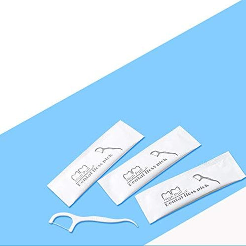 50 Count, Individually Wrapped Micro Dental Floss (50 Pcs)