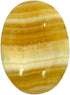 crystalmiracle Calcite Worry Stone, Crystal Healing Reiki Feng Shui Pocket Thumbstone for Positive Energy Gift