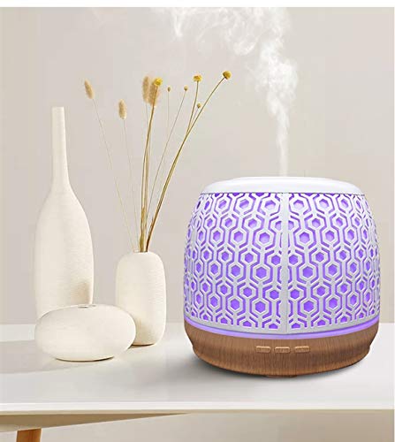 Serenity Essential Oil Diffuser Sky 500ml Iron Dome Dots Colorful I 3d light