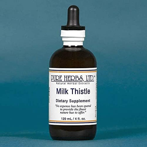 Pure Herbs (4 oz.) , Ltd. Milk Thistle