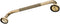 INOOMP Copper Core Bathroom Grab Bar Non-Skid Handrail Support for Bathtubs and