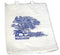 McKesson Bedside Bags, Polyethylene, Blue and White Floral Print, Open-Ended, Disposable, 100 Count