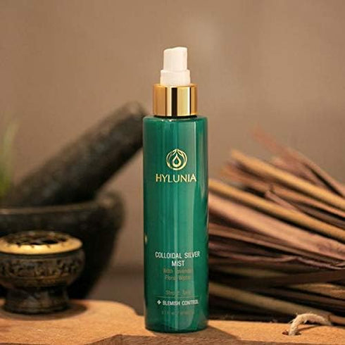 Hylunia Colloidal Silver Mist Toner, 5.1 fl. oz., Hydrating for Skin