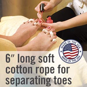 Intrinsics Pedicure Toe Rope - 200 count, 6" length