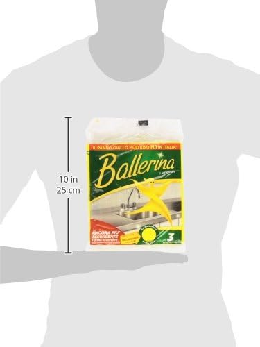 Ballerina Cloth-Yellow, 3-Piece Set