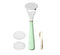 Reusable Silicone Skincare Applicator & Spatula Set (Meadow Green), Ice & Heat Face Roller Tool
