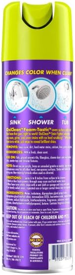 OxiClean Foam-Tastic - 19 Oz (Pack of 3) for Powerful Cleaning Action