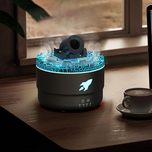 HEEPDD 500ml 7 Essential Oil Diffuser Ultrasonic Aromatherapy Humidifier for Home Large Room Cool Mist Diffuser