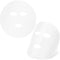 PAGOW 600 Sheets Facial Mask Preservative Disposable, Plastic Thin Face Mask Paper for Skincare Spa Wrap