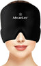 Migrelief Migraine Relief Cap - Black Ice Cap for Migraines and Headaches with 360 Degree Coverage - One Size