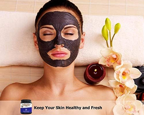 Large 12 Oz. Coconut Activated Charcoal Powder for Whitening Teeth, Rejuvenating Skin, and Better Digestion