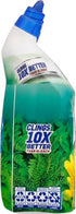 Lysol Toilet Bowl Cleaner Gel ¦ Cleaning and Disinfecting, Stain Removal, Forest Rain Scent, 24oz (Pack of 2)