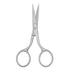 Professional Grooming Scissors, Stainless Steel Fine Straight Tip Scissors, 3.9 Inch for Facial Hair Removal