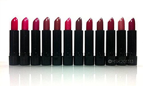 Princessa Aloe Lipsticks Set, 12 Fashionable Colors, Long Lasting