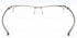Eyekepper 3 Pairs Metal Half-rim Reading Glasses for Men Silver Frame +1.25