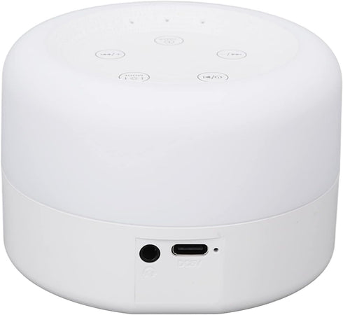 Vomeko 12 White Noise Machine USB Charging Portable Sleep Machine with Sleep Aid Music Multi Color Lights for Travel