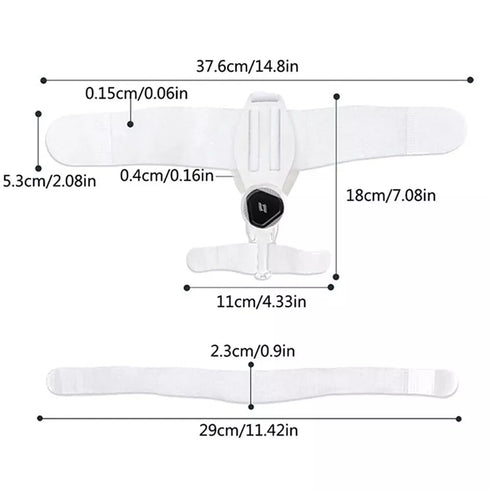 Toe Corrector, Orthopedic Bunion Straightener, Adjustable Toe Separator for Pain Relief