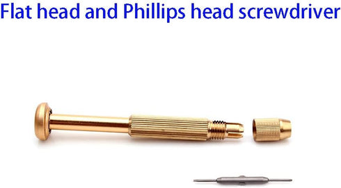 Eyeglass Repair Kits Professtional Eyeglass Screwdriver Copper Keychain Glasses, Sunglasses, Sunglass, Watch, Electronics, Jewelry, Eyeglasses, Flat Head, Phillips 1.4m by QYAJS