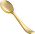 N9R 72Pcs Gold Plastic Spoons, Heavy Duty Disposable Cutlery for Parties