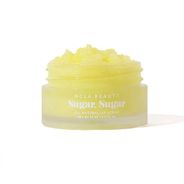 NCLA Natural Sugar Lip Scrub | Vegan, Cruelty-Free, Clean Skincare (Pineapple)